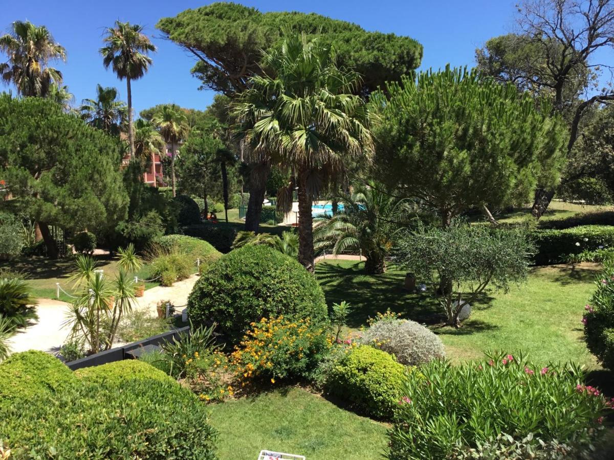 La Badine 5P Plage Piscine Clim Jacuzzi Parc Luxuriant Hyères Kültér fotó
